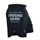 GROUNDGAME OLD SCHOOL light FIGHTSHORTS - BLACK